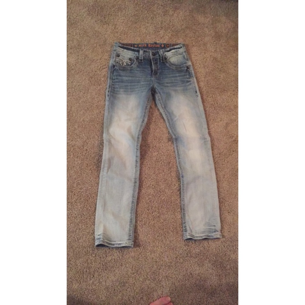 Men’s rock revival size 30 no stains like new